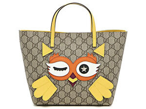 Gucci Tote Owl Bag GG Supreme
